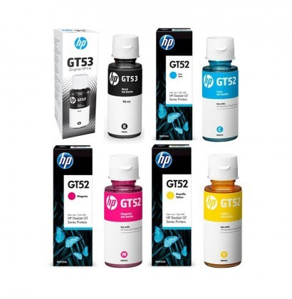 HP GT 52 53 Genuin Ink Bottle FULL SET Support Ink Tank 500